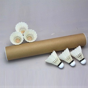 Super high quality Class A goose feather shuttlecock badminton for tournament