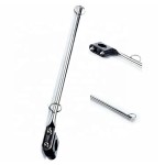 Super quality boat accessories and parts American flag  rail mounted flag staff  with factory price for yacht