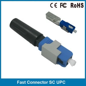 Supplier FTTH Field Assembly Quick Fiber Optic Fast Connector SC UPC Fast Connector for Fiber