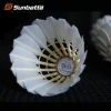 Supply Softwood Ball Head Material Goose Feather Slice Suitable for Competition Badminton Shuttlecock