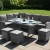 Import Synthetic rattan outdoor furniture wicker garden corner sofa from China