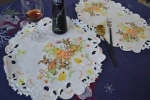 Tablecloth Rectangle Party Supplies PE Table Cover Easter Plastic Bright and Colorful Eggs Plastic Spring CARTOON Plain Custom