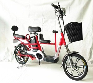 The new Chinese-made family electric bicycle with child seat/adult electric bicycle 36V48V for optional