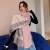 The new Korean version of the cashmere thick warm scarf women winter all-match student color matching shawl