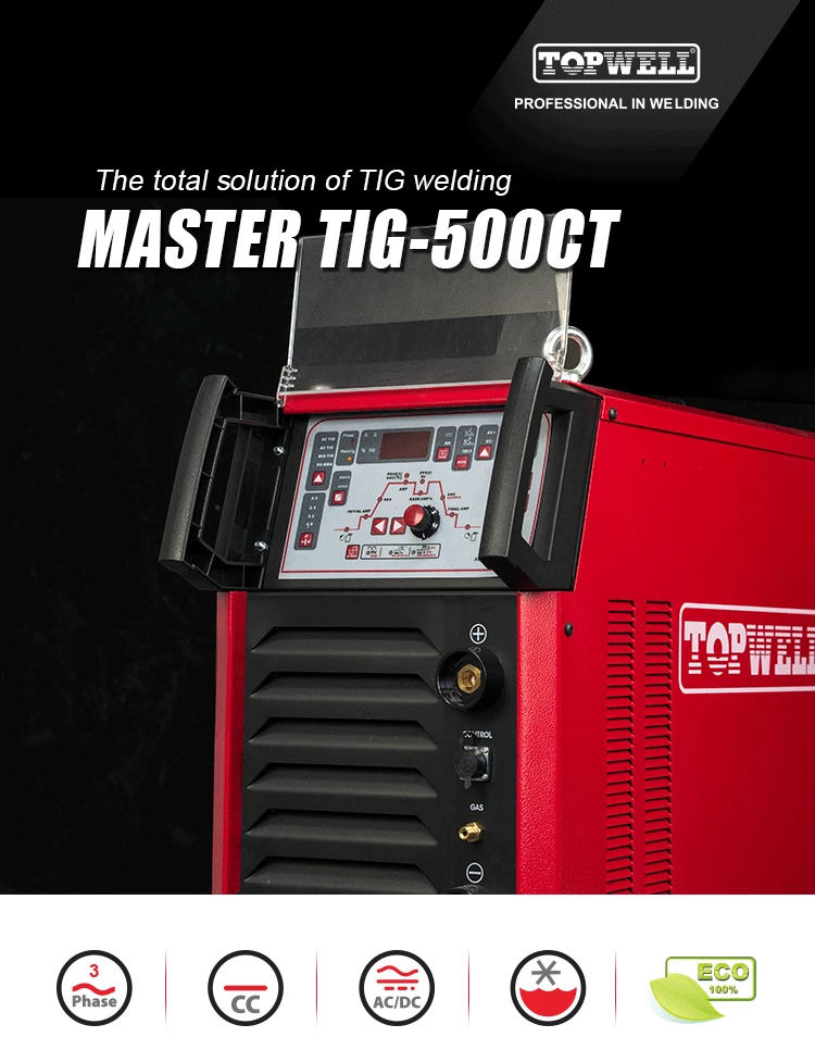 The total solution of TIG welding :MasterTIG 500CT
