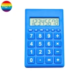 Thin small size smart calculator with 8 digits display cheap for office and school promotional