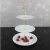 Import Three Tier Plate Ceramic Cake and Fruit Dishes for Birthday/Wedding/Tea Party Cake Stand from China