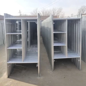 Tianjin TYT Hot dip galvanized italy galvanized frame scaffolding