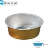 Tin Aluminum Disposable Microwave Foil Food Container With Lid