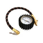tire air pressure gauge with clip-on chuck mechanical universal auto car tyre gauges tire pressure