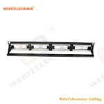 Toolless Cat6 Network Patch Panel UTP 1U 19 24 Ports RJ45 Krone Jackets,Steel Panel