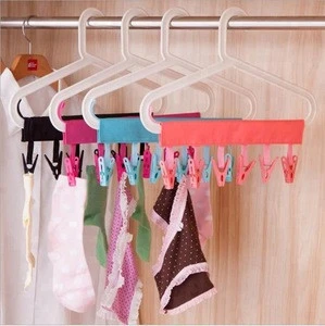 Top Fashion Bathroom Rack Foldable Colorful Cloth Big Plastic Clothes Pegs