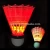 Import Top quality lighting nylon plastic colorful indoor LED badminton shuttlecock from China