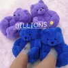 Top Selling Wholesale Cheaper Different Color Available Lovely Girls House Slippers Teddybear Slippers