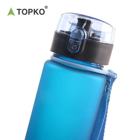 Buy Topko 550ml Leak Proof Custom Logo Bpa Free Plastic Sports Water ...
