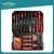 Import Toprank High quality 599pcs tool box trolley germany design hand tool sets combination household trolley tool set from China