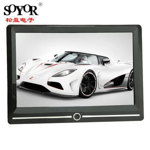 Touch screen car monitor back seat tv android car headrest monitor for car video player