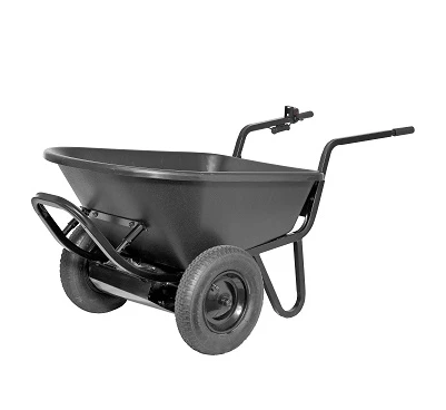 Trade peak 160kg electric wheelbarrow 4.00-10 pu wheel 24v motor