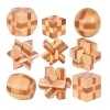 Traditional Educational Toys Brain Game Wooden Blocks Toy For Adults Reduce Pressure