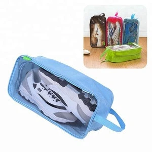 Travel Shoes Storage Bag Portable Shoes Organizer with Zipper for Camping Travel