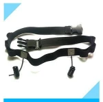 Triathlon race number belts for holding bib number