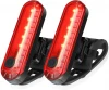 Ultra Bright USB Rechargeable Bicycle Taillights LED Rear Light Cycling Safety Flashlight Red High Intensity Led Accessories