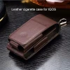 Unusual Wallet Box PU Leather Electronic Cigarette Case