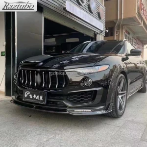 Upgraded MSY Carbon Body Kit Front Lip Rear Lip Wide Body Wheel Brow Tail Spoiler Diffuser for Maserati Levante