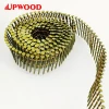 UPWOOD  Durable 15 degree Coated Coil nails 1"-4" 16000PCS/CTN For Pneumatic Coil Nailer