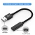 Import USB 2.0 charging cable good quality low price USB converter transfer USB adapter type A male to type C female cable from China