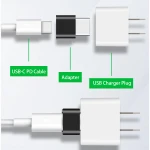 USB A Male to Type C Female Connectors Charging Converter Type-C Adaptors USBC USB-C to USB Adapter