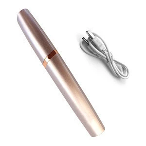 USB Rechargeable Eyebrows Trimmer Multifunctional for Women Mini Electric Hair Removal