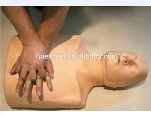 used medical CPR torso manikin