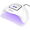 UV Gel Nail Lamp 80W LED UV Light Nail Dryer for Gel Polish 4 Timers Professional Nail Art Accessories