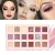 Import VANECL Sweatproof Matte Eyeshadow Makeup Palette Highly Pigmented 18 Colors Home Make Up Big eye shadow palettes from China
