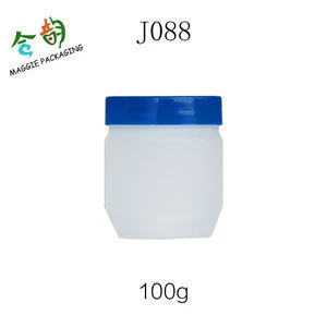 Vaseline container Square Plastic Jar