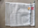 Vegetables and fruits mesh reusable produce bags mesh drawstring bag