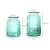 Import vertical stripes simple transparent colored high white  Glass vase custom made from China