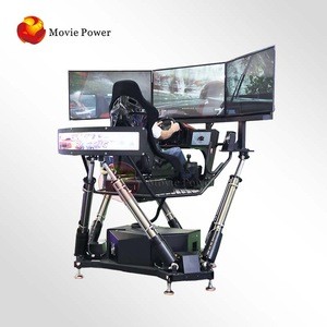video game player 6dof motion platform motion simulator car simulator for driving school