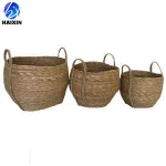vietnam big toy craft round sea grass basket