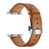 vintage style genuine leather 38 mm apple watch band for 38 mm 42 mm apple watch strap