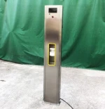 Walk through outdoor Auto Alarm Body Temperature with Soap Dispenser Touchless Liquid
