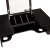 Import Wall Mount Ledge w/ Vanity Mirror - Black from USA
