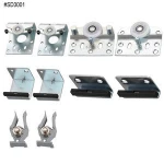 Wardrobe sliding door kits for 2 doors