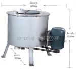 Waste pp pe plastic drying machine/plastic film drying machine