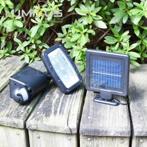 Waterproof Bright 6leds Solar Power Outdoor Outside Wall Motion-activated/Motion Sensor Latern
