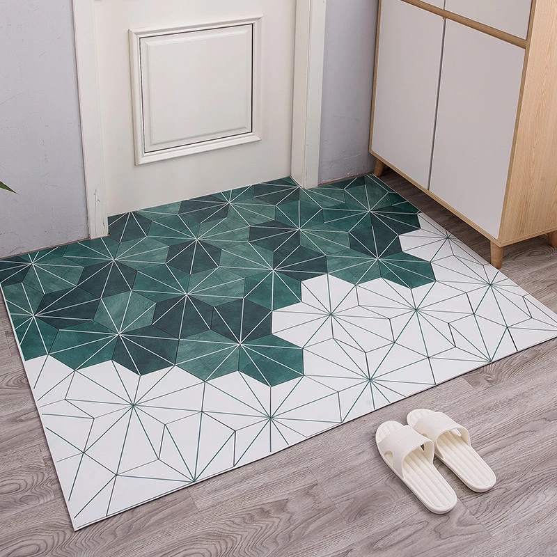 Waterproof heat resistant mat anti-slip polyurethane mat  pvc kitchen floor mats