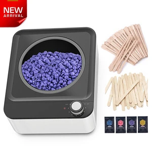 Wax beans beads melter heater warmer kit machine body hair removal wax set of wax stick for hair