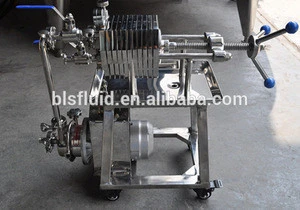 WBG10-150 stainless steel plate and frame filter press machine