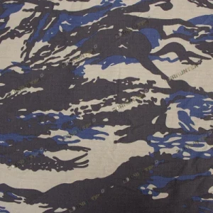 Wear Resistance Tactical Sports Rip-Stop Ghana Camouflage Fabric